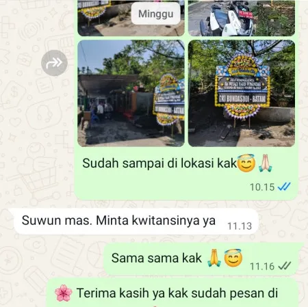 Pengiriman Papan Bunga Duka Gajahkumpul Batangan
