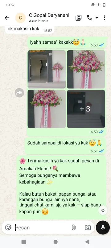 Pengiriman Karangan Bunga Gajahkumpul Batangan